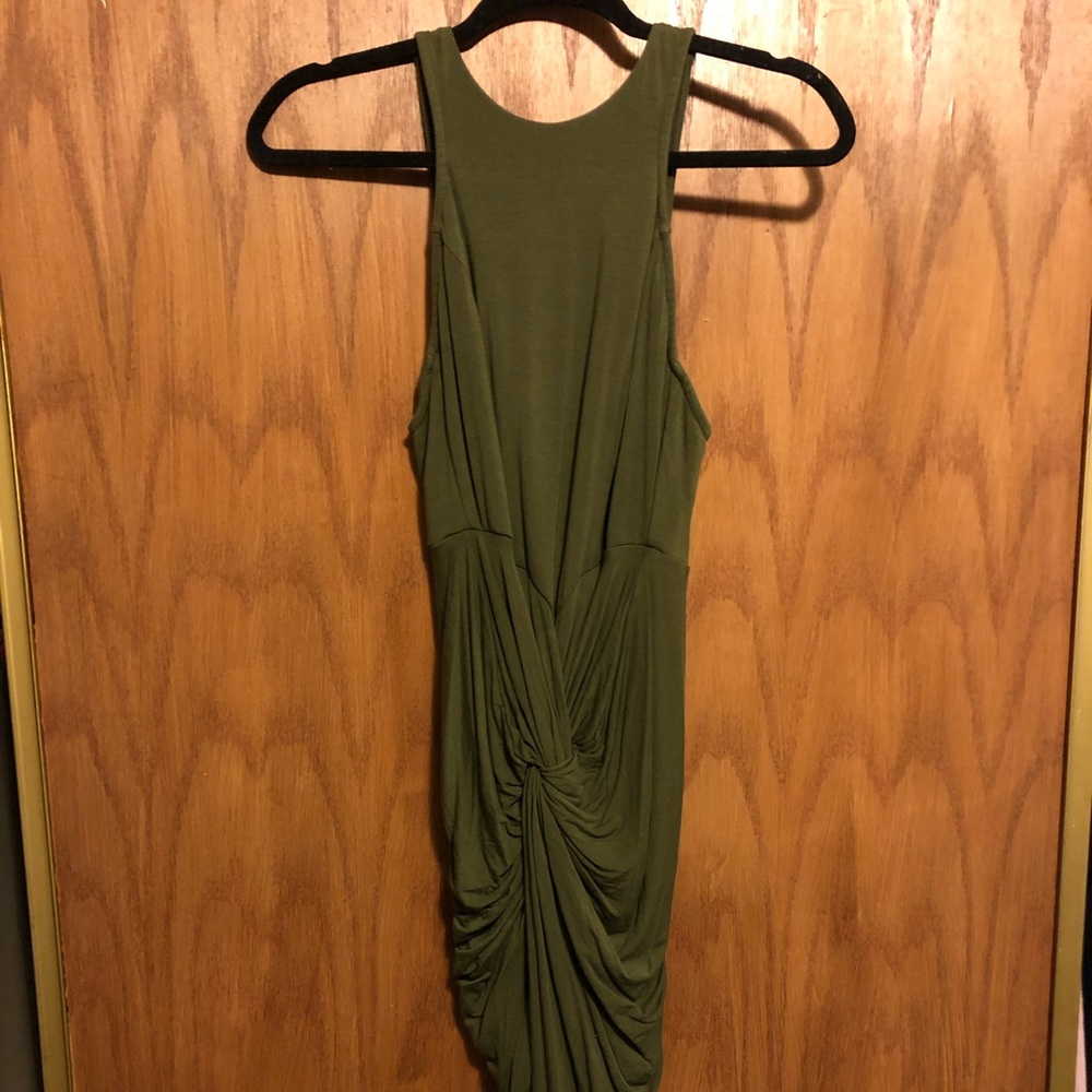 Hot and Delicious front knot maxi dress